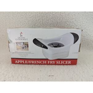 Kitchen & Home Handle Push Apple and French Fries Slicer 2 in 1 By Grand Gourmet